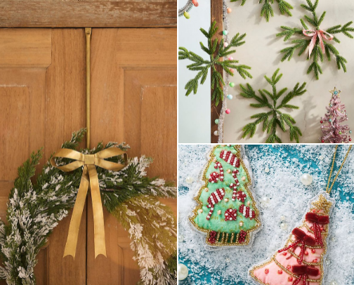 Top Holiday Picks at Anthropologie: Must-Have Christmas Decor Finds cover photo collage