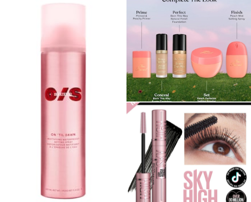 My must-have makeup favorites for everyday glam, long-lasting makeup, and products that are worth adding to your collection.  From setting sprays and foundation to mascara, concealer, lips, and brushes. cover photo collage