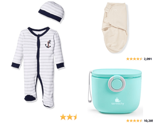 Baby must haves cover photo collage