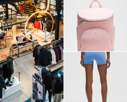 Lululemon Favs cover photo collage