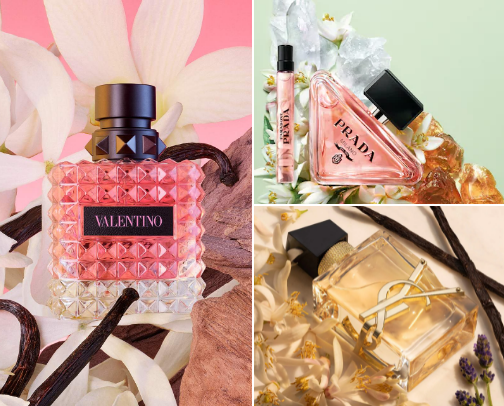 Women’s Perfumes💨🌸 cover photo collage