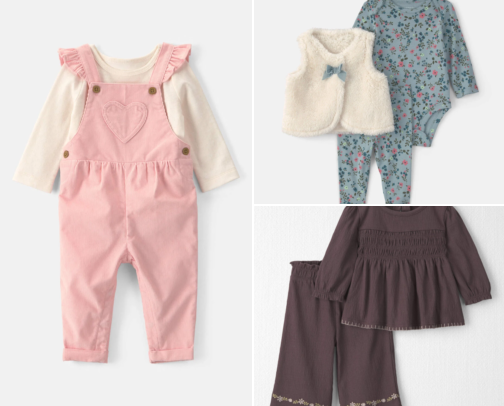 Fall photo outfits and other fall staples for baby girl 💕 cover photo collage