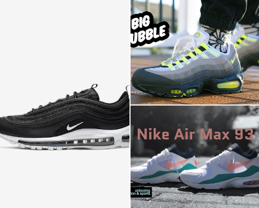 NIKE AIR MAX SHOES cover photo collage
