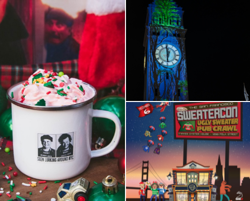 Holidays in SF 🎄 cover photo collage