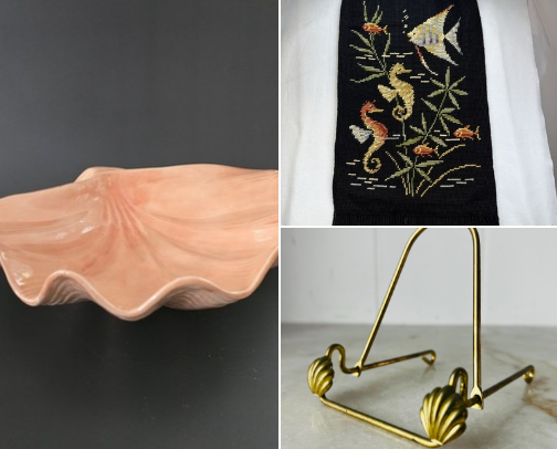 As a vintage store owner, here is my curation of Coastal vintage/secondhand online finds! cover photo collage