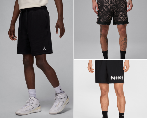 Nike Shorts cover photo collage