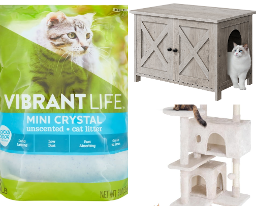 Must Haves for my Cat babies cover photo collage