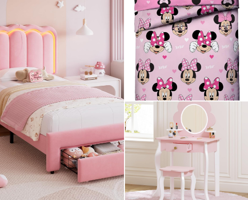 Big girl toddler room!! cover photo collage