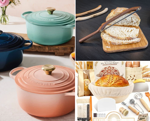 Sourdough Baking Essentials 🍞 cover photo collage