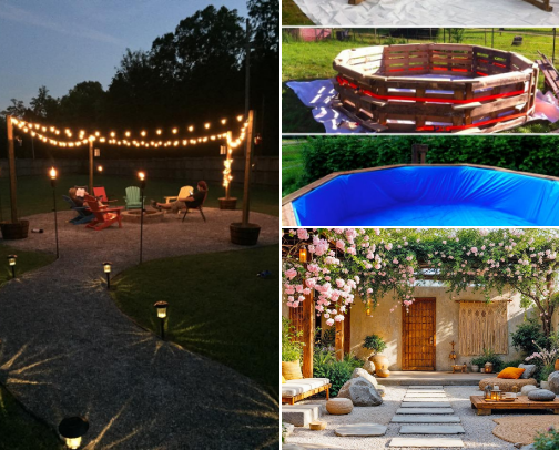 DIY🛠🪜🧰 @ 🏠☺️ Home 🏡😌 cover photo collage