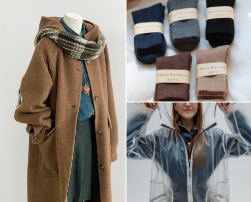 Essential Product for Rainy Season cover photo collage