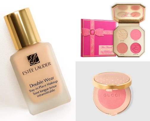 My Makeup Products in My 30s cover photo collage