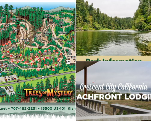Places to visit in Crescent City, CA cover photo collage