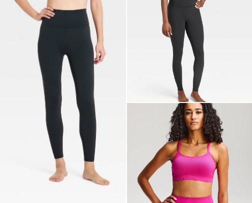 My new list for athletic wear cover photo collage