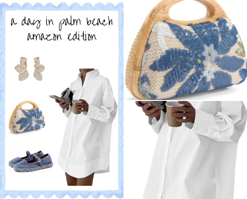 A weekend in palm beach cover photo collage