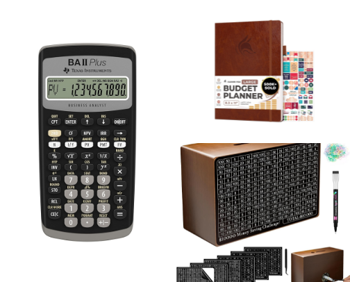 Financial Planner/Budgeting cover photo collage