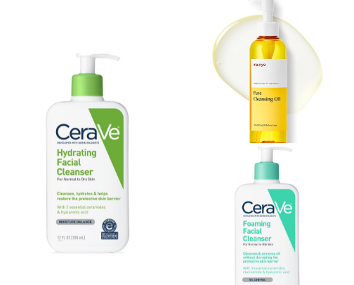 ✨ 30 year old skincare options ✨ cover photo collage