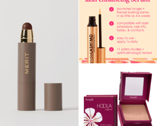 makeup empties! cover photo collage