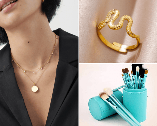 Georgeous accessories cover photo collage