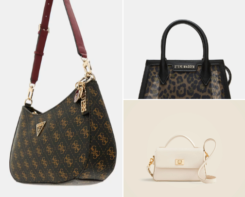Timeless luxury bags cover photo collage