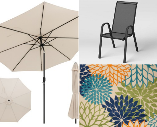 Affordable Outdoor Patio Decor & Backyard Essentials cover photo collage