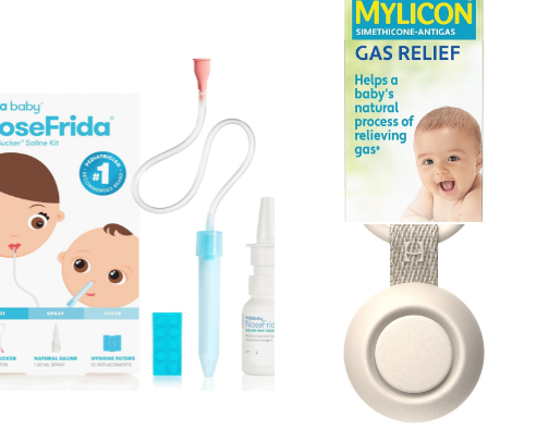 Essentials for life with a newborn! cover photo collage
