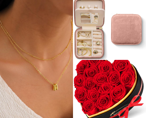 The Best Valentine’s Day Gifts for Her (She’ll Actually Love) 💖 cover photo collage