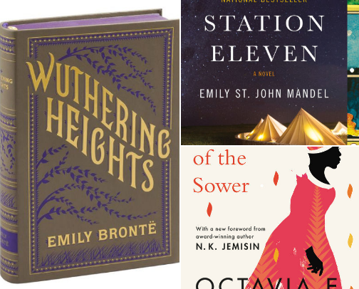 fiction that makes you think cover photo collage