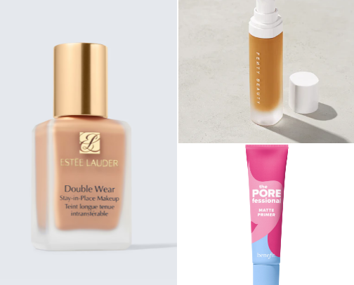 cosmetic products for oily skin (non-comedogenic) cover photo collage