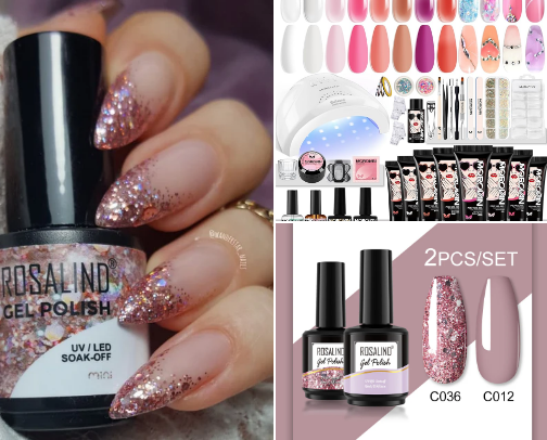 Nails cover photo collage