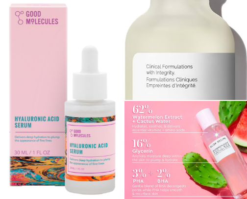 Best beauty finds cover photo collage