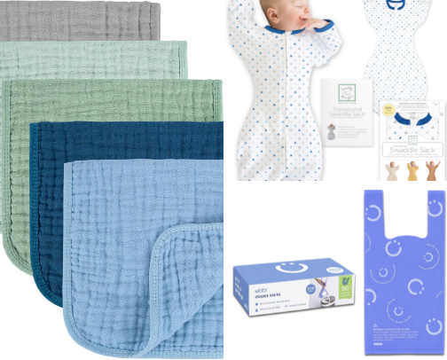 Baby essentials 👶🏻 cover photo collage