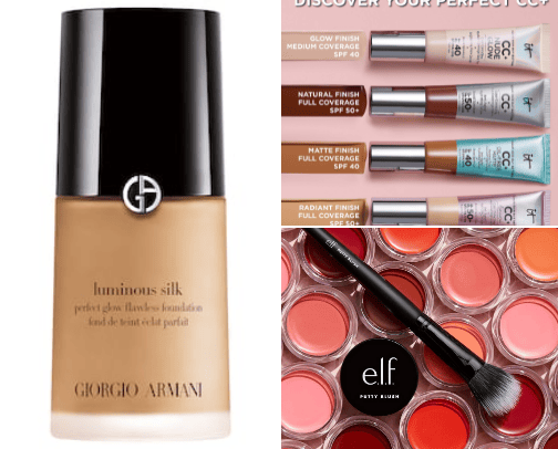 Favorite make-up products 🩷 cover photo collage