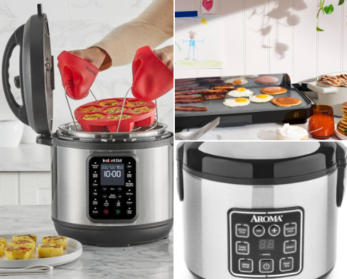 kitchen gadgets cover photo collage