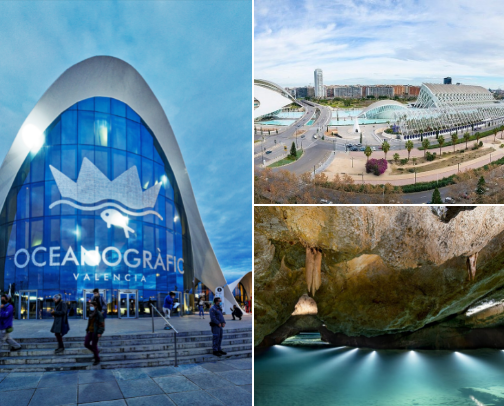 Top spots in Valencia cover photo collage