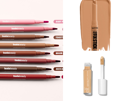 My favorite beauty recs cover photo collage