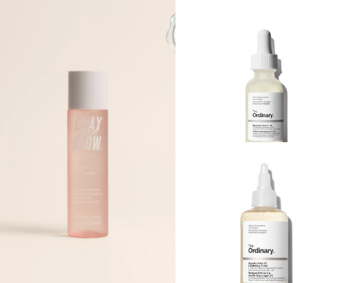 Skincare cover photo collage