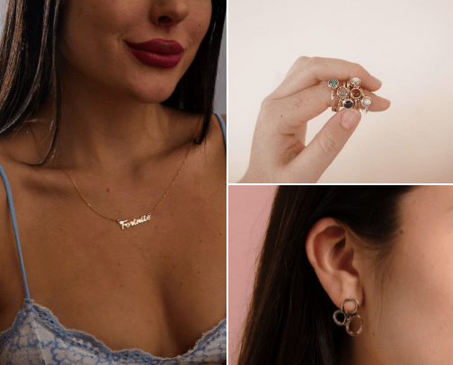 Jewellery 💍 cover photo collage