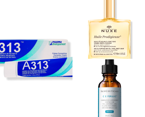 what’s actually in my skincare routine cover photo collage