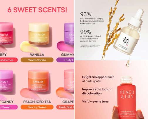 Korean-Beauty Glow Essentials cover photo collage