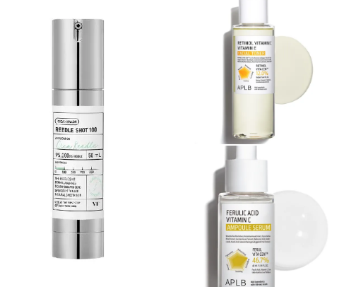 Skincare recommandations cover photo collage