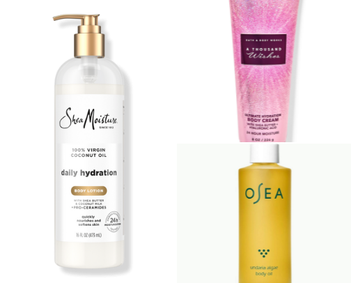 Lotions and body moisturizer I can’t live without cover photo collage