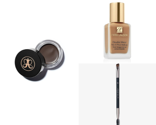 Makeup products for a mommy make over! 🫶🏻 cover photo collage