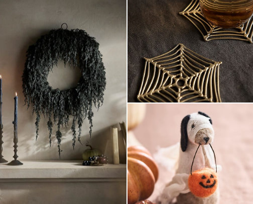 I want to be a glamorous moody witch and Halloween adult cover photo collage