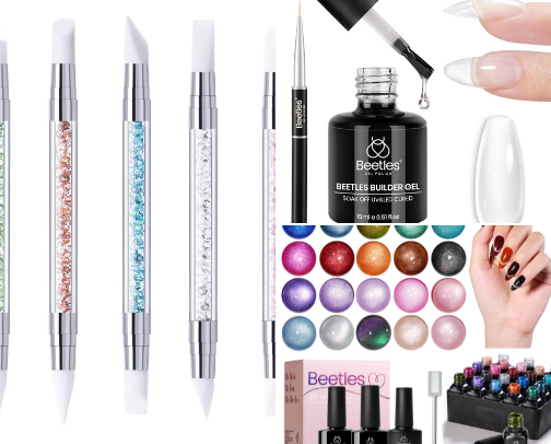 at home nail essentials cover photo collage