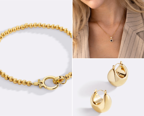 Mint & Lily Jewelry for women cover photo collage