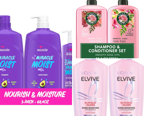 Hair Essentials for shiny beautiful hair 💇‍♀️ ✨ cover photo collage