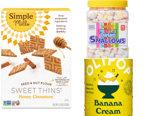 Snacks cover photo collage
