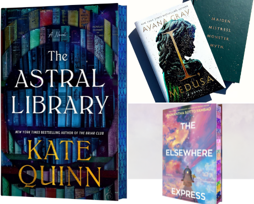 Fantasy books cover photo collage
