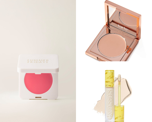 Everyday 5 minute makeup essentials😘 cover photo collage